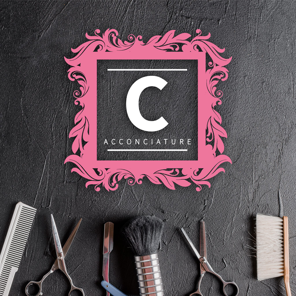 Logo parrucchiera C acconciature