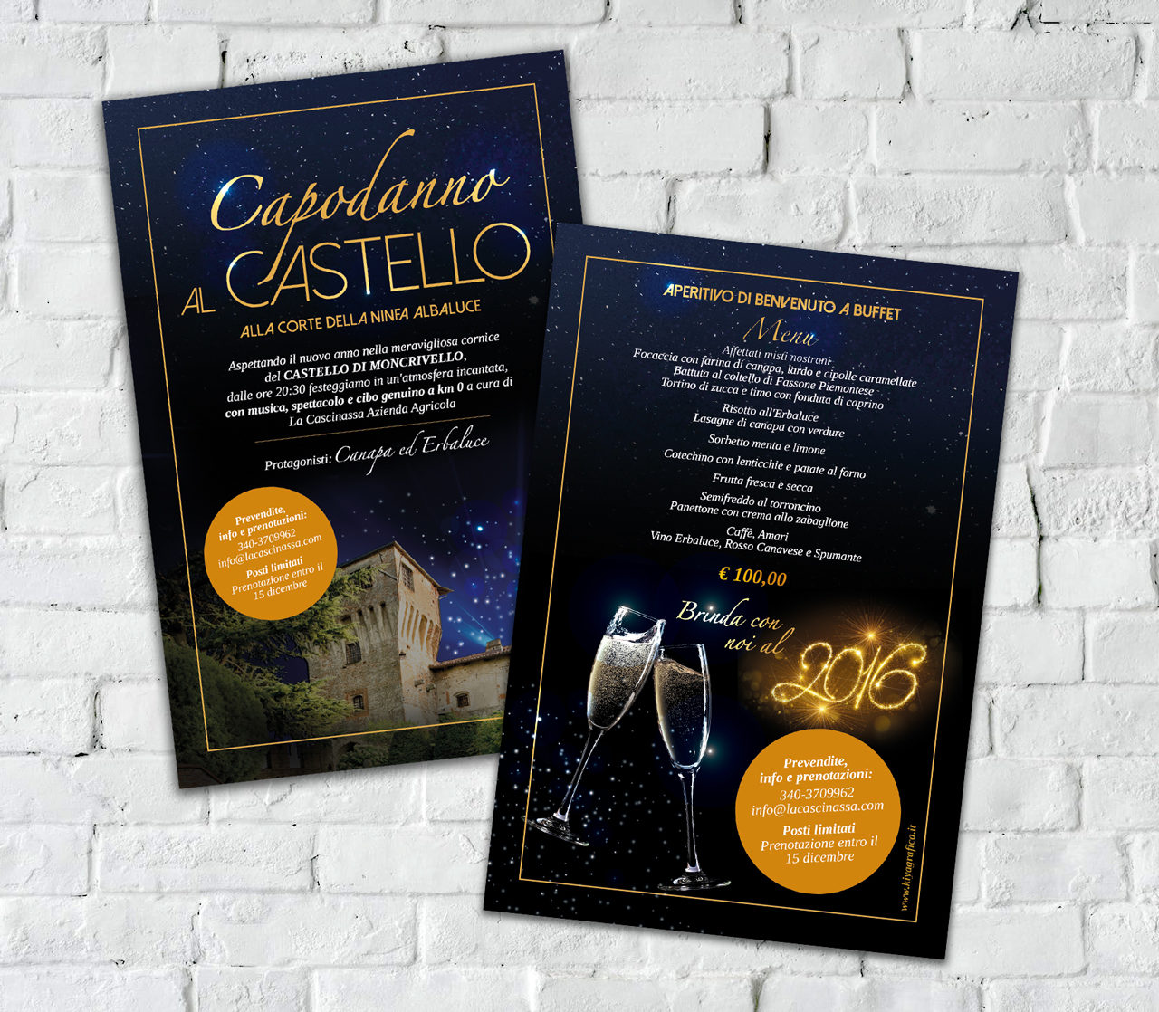 Flyer Capodanno al castello