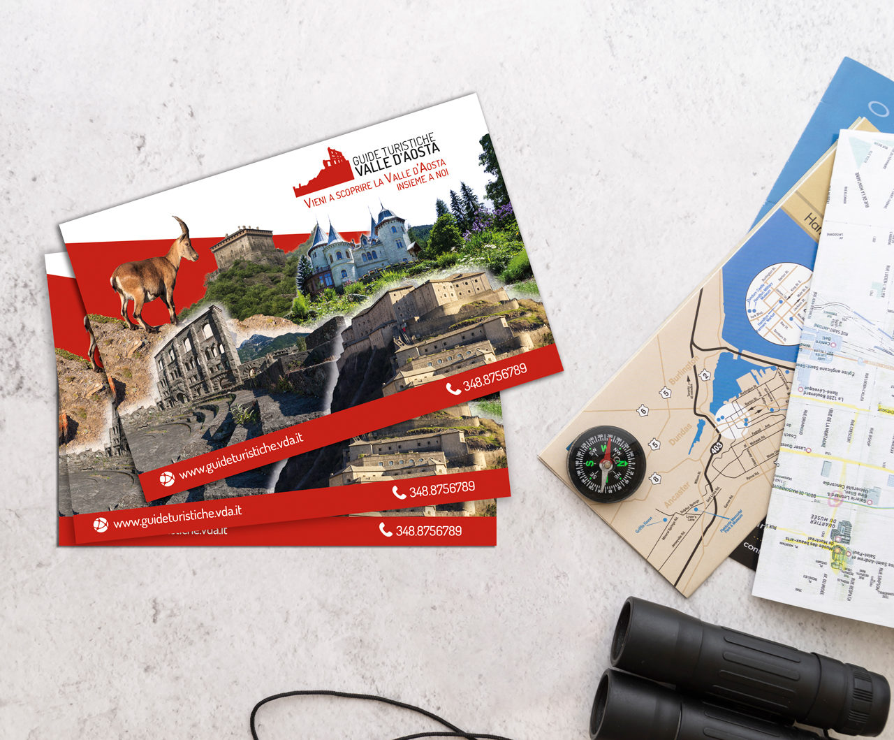Cartoline Guide turistiche della Valle d'Aosta