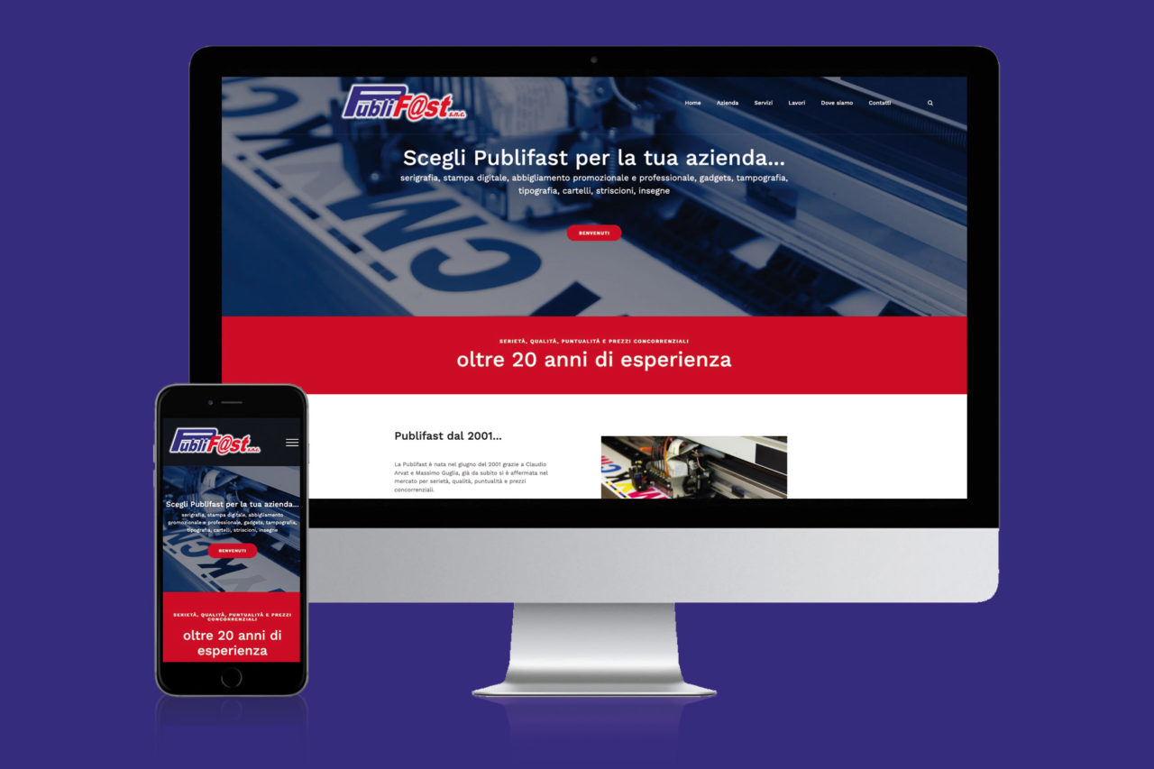 Sito internet Publifast