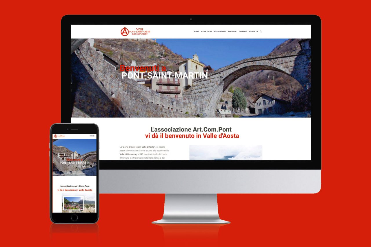Sito internet associazione Art.Com.Pont