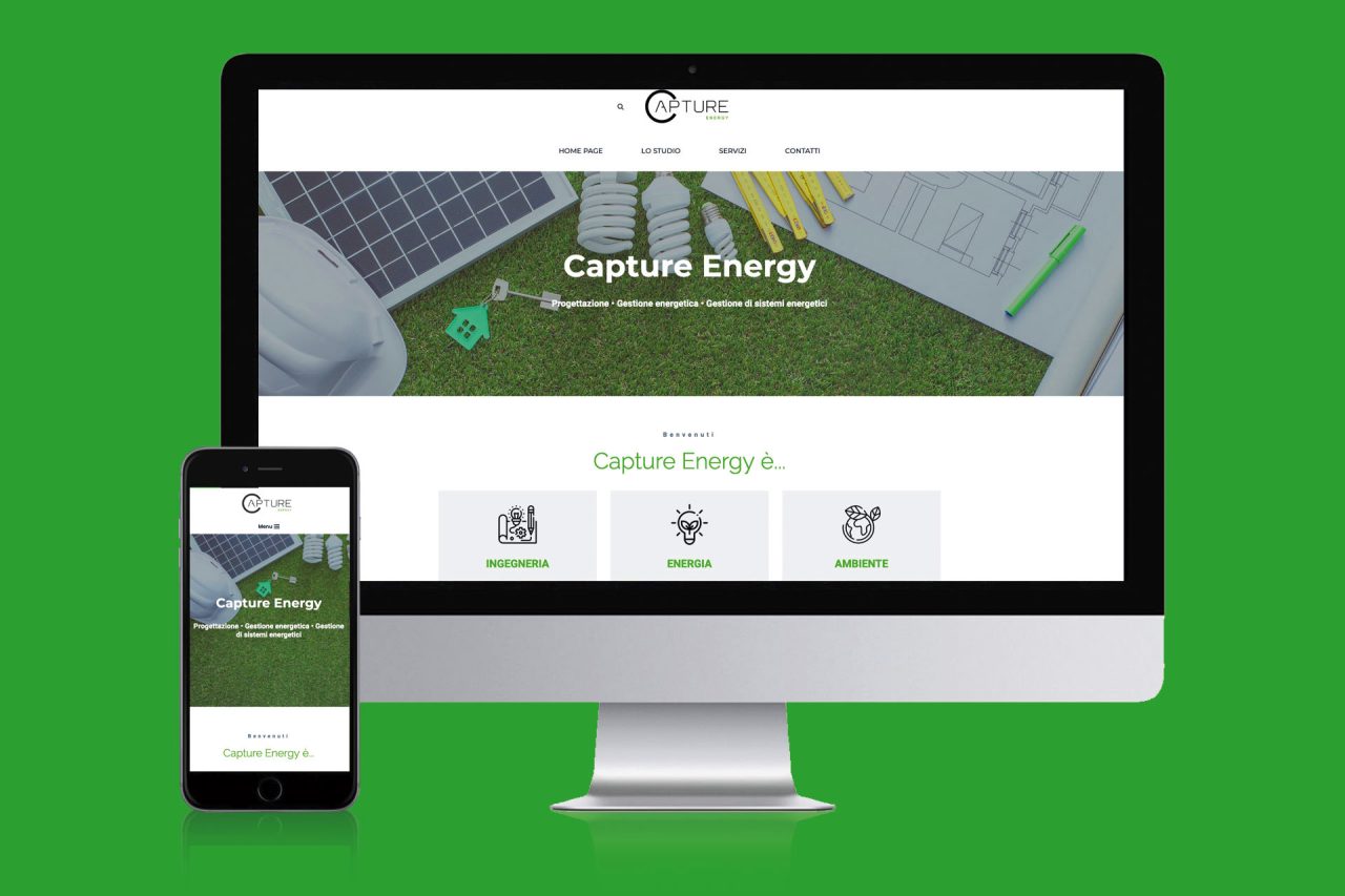 Sito internet Capture Energy