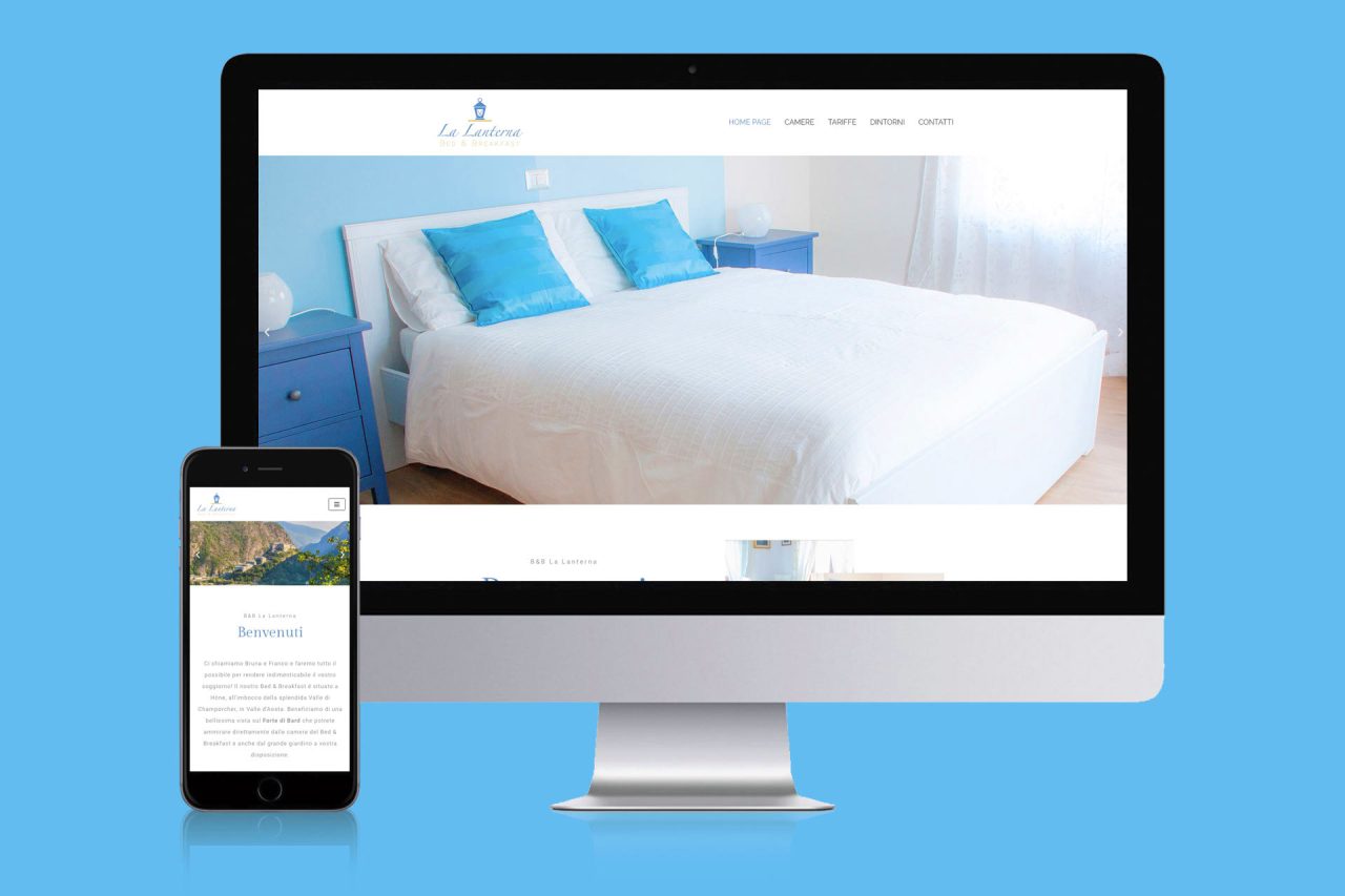 Sito internet B&B La Lanterna